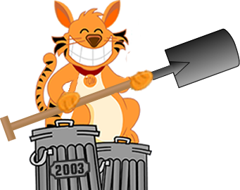 tom cat with spade