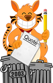 Tom the cat with a pencil